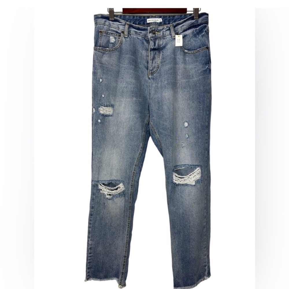 ANTHROPOLOGIE Avec Les Filles Distressed High Rise jeans